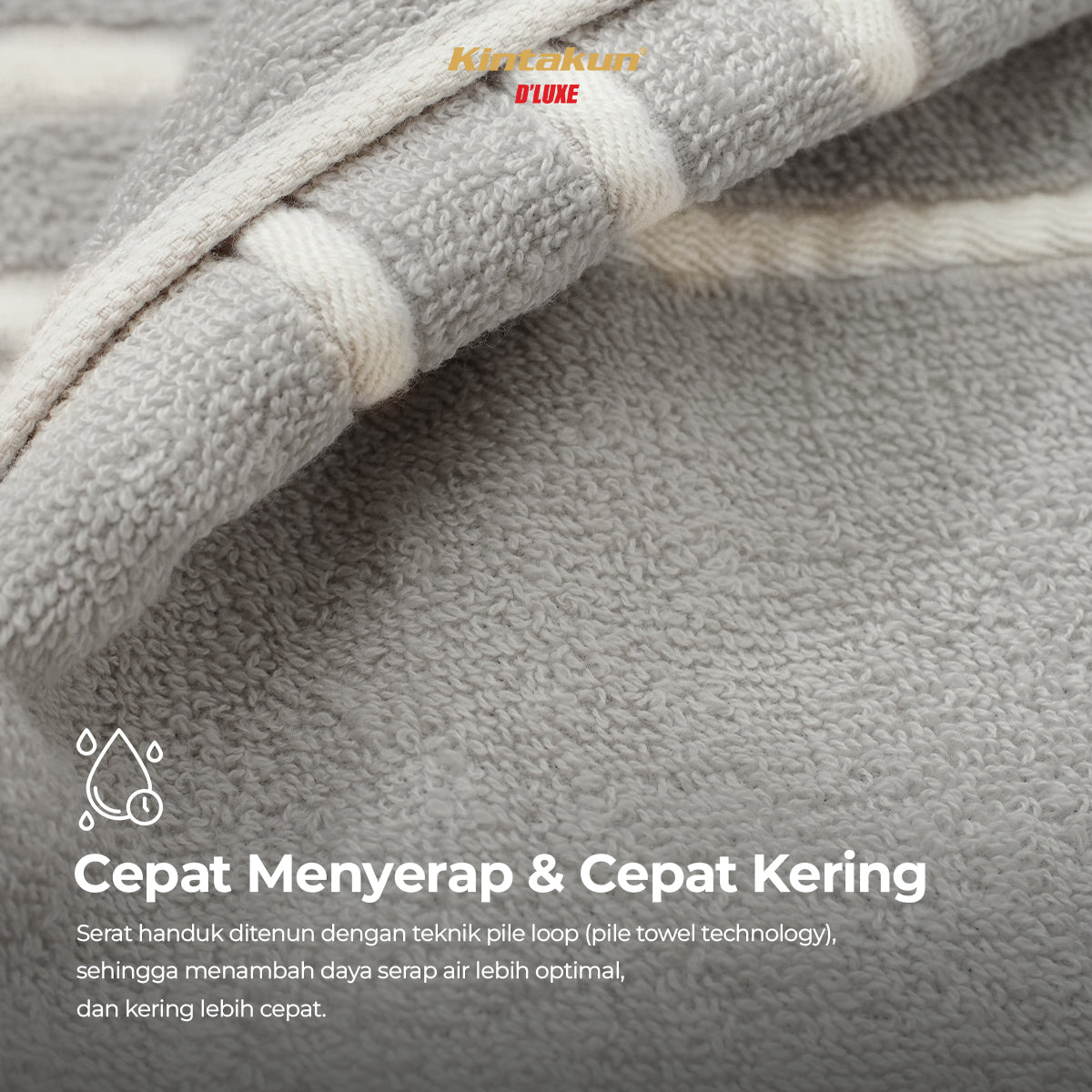 Kintakun Dluxe Bath Towel 70 x 140 Tirta