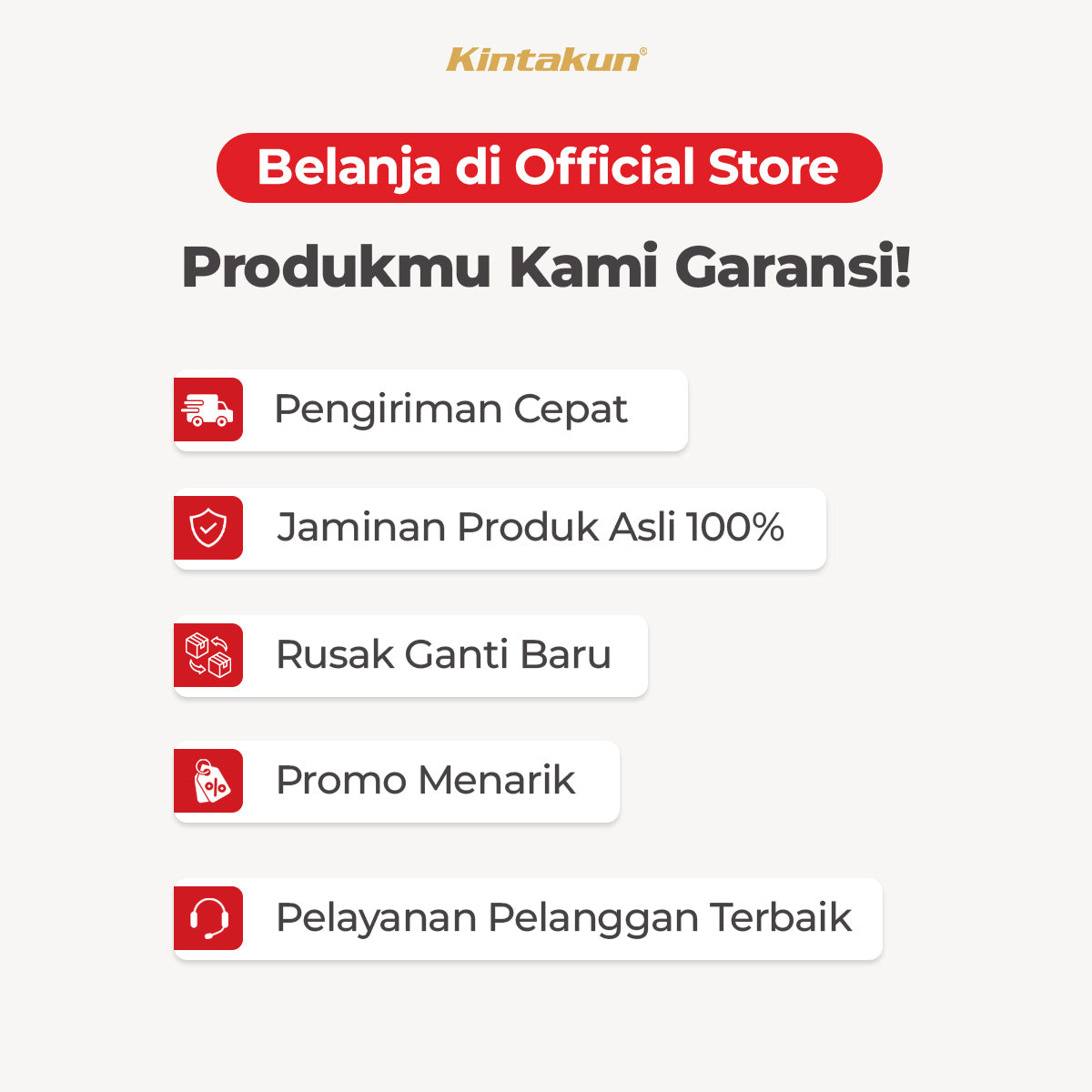 Kintakun Dluxe Lite Guling Dacron 20 x 70 cm