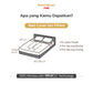 Kintakun Dluxe Sprei Fitted Theo Tinggi 25cm