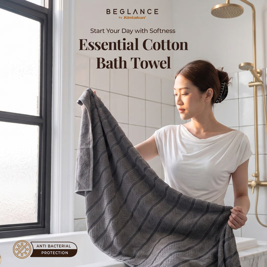 Beglance Essential Cotton Towel 70 x 140 cm 500 gsm Varian Serenya