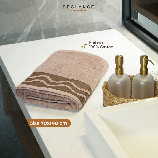 Beglance Essential Cotton Towel 70 x 140 cm 500 gsm Varian Serenya