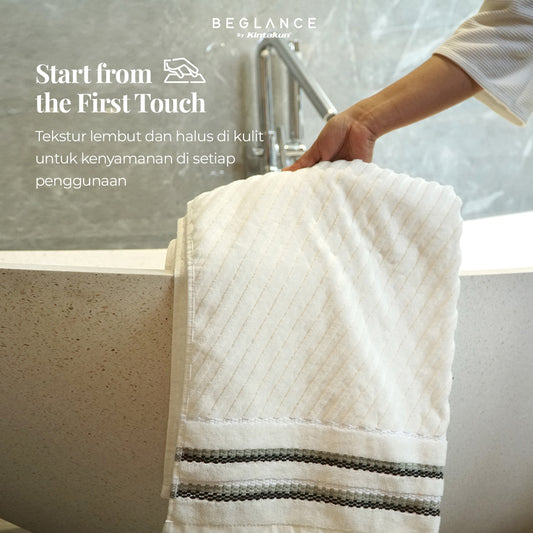 Beglance Essential Cotton Towel 70 x 140 cm 500 gsm Varian Serenya