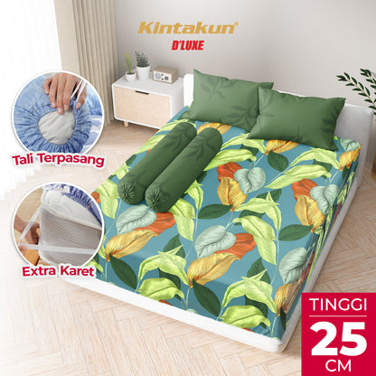 Kintakun Dluxe Sprei Fitted Adelina Tinggi 25cm