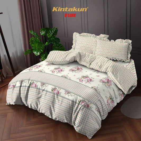 Kintakun DLUXE Bedcover Set Rumbai Adisti Tinggi 39 cm