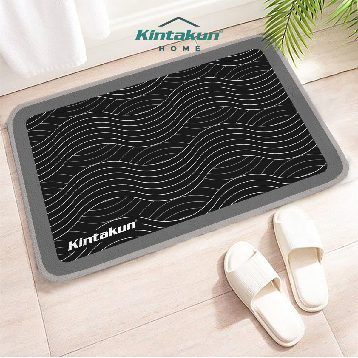 Kintakun Home Keset Print Persegi Akio Varian Ukuran