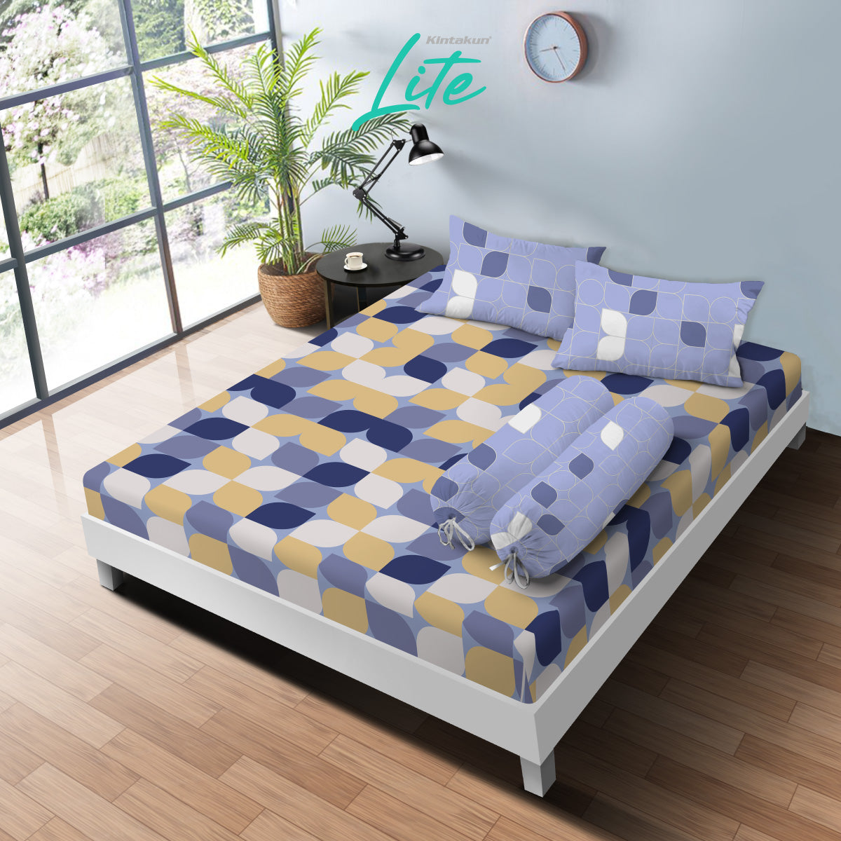 Kintakun Lite Sprei Fitted Aliya Tinggi 20cm