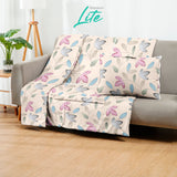 Kintakun Lite Bantal Selimut 150 x 220 Balmut 2in1 Motif Alora