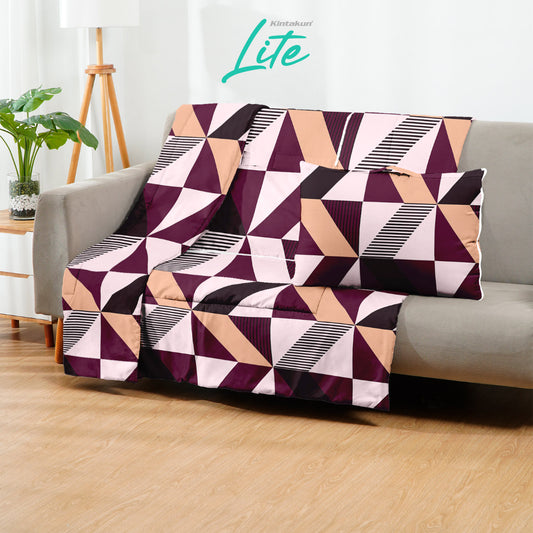 Kintakun Lite Bantal Selimut 150 x 220 Balmut 2in1 Motif Alvaro