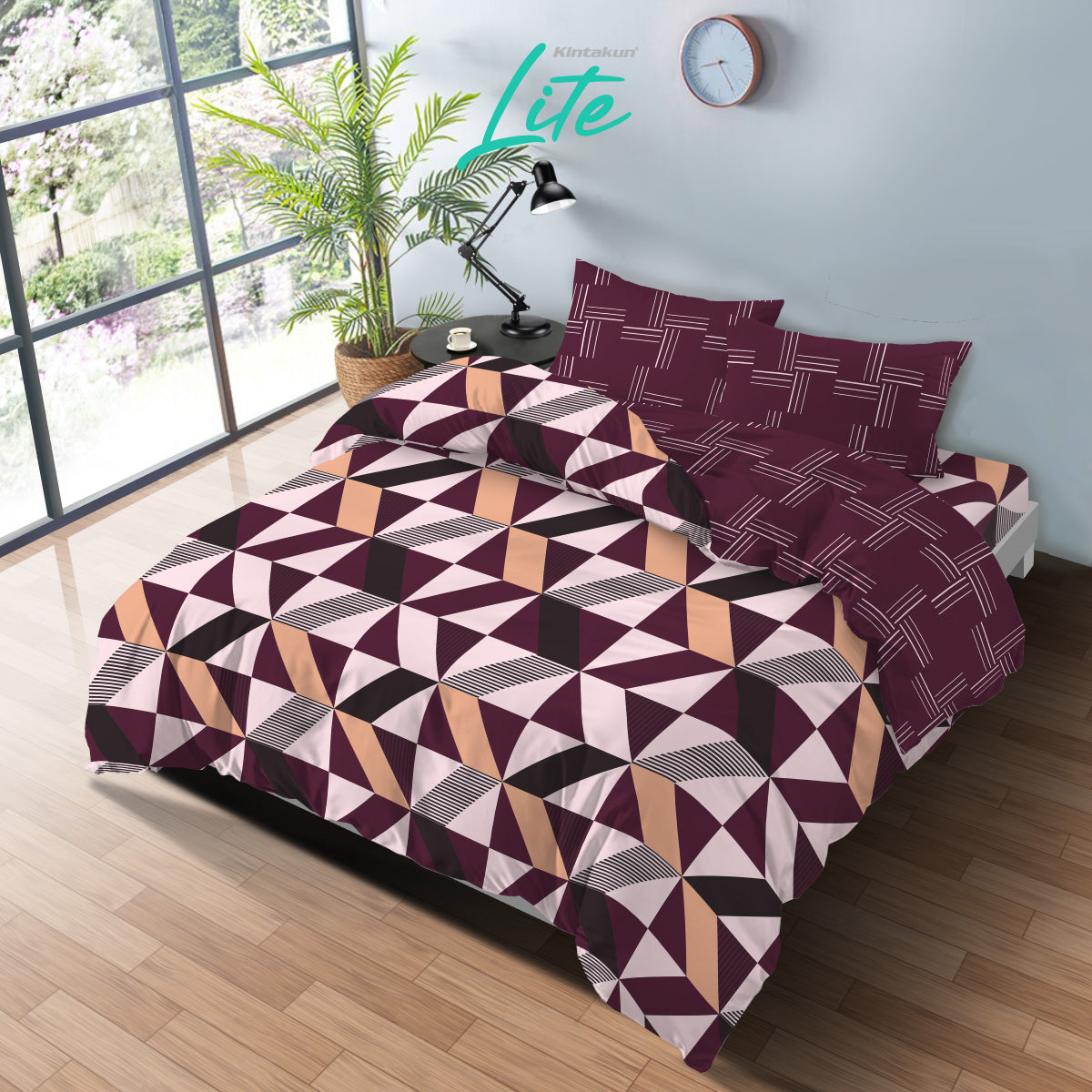 Kintakun Lite Bedcover Fitted Alvaro Tinggi 20cm