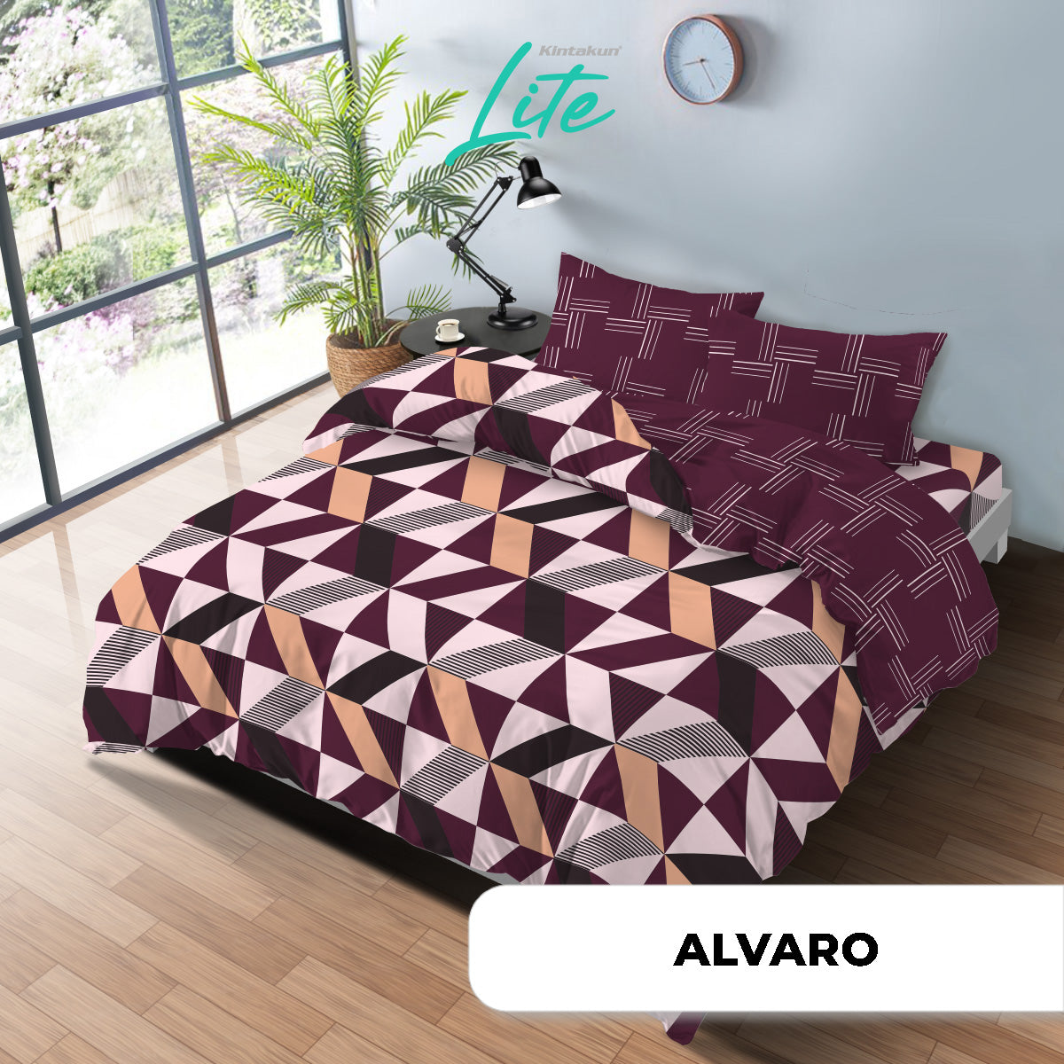 Kintakun Lite Bedcover Fitted Alvaro Tinggi 20cm