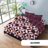Kintakun Lite Bedcover Fitted Alvaro Tinggi 20cm