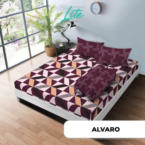 Kintakun Lite Sprei Fitted Alvaro Tinggi 20cm