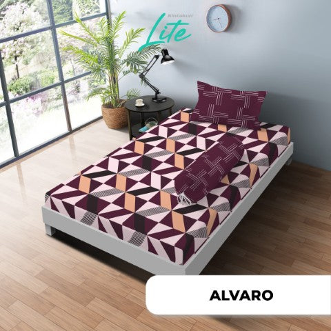Kintakun Lite Sprei Fitted Alvaro Tinggi 20cm