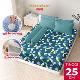 Kintakun Dluxe Sprei Fitted B4 Amadea Tinggi 25cm