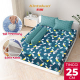 Kintakun Dluxe Sprei Fitted Amadea Tinggi 25cm