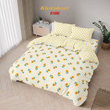 Kintakun Dluxe Bedcover Set Fitted Amanda Tinggi 25cm