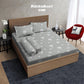 Kintakun Dluxe Gold Sprei Fitted 200 x 200 Tinggi 30cm Varian Motif