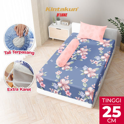 Kintakun Dluxe Sprei Fitted Anindya Tinggi 25cm