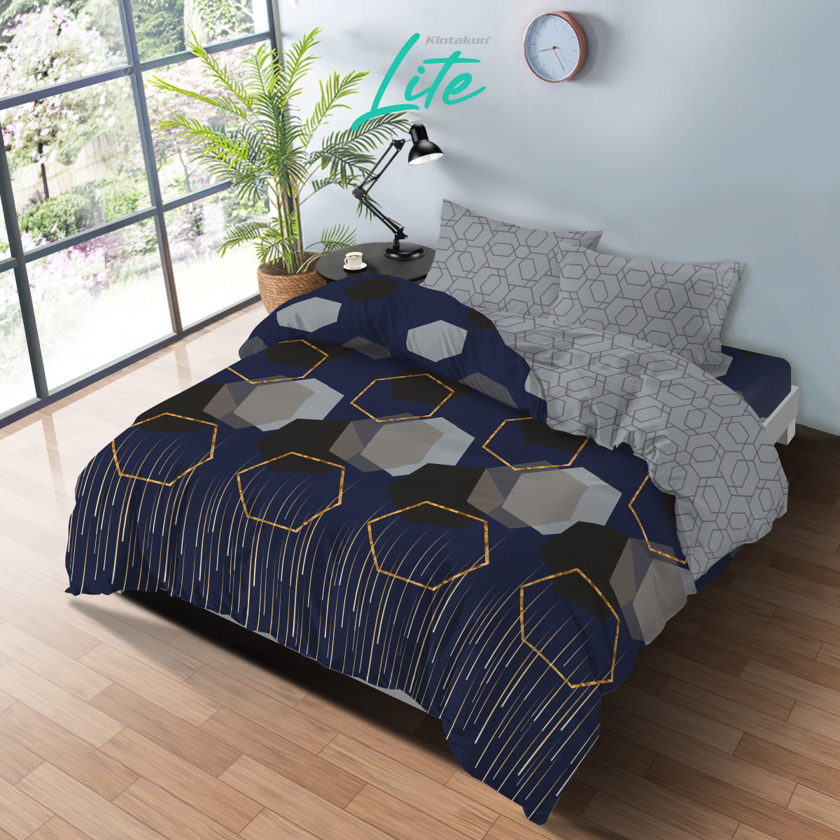 Kintakun Lite Bedcover Fitted Ardito Tinggi 20cm
