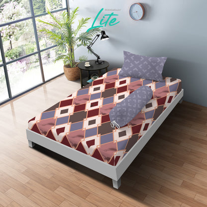 Kintakun Lite Sprei Fitted Ariana Tinggi 20cm