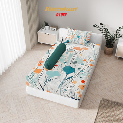 Kintakun Dluxe Sprei Set Fitted Digital Printing Ariestya Tinggi 25 cm