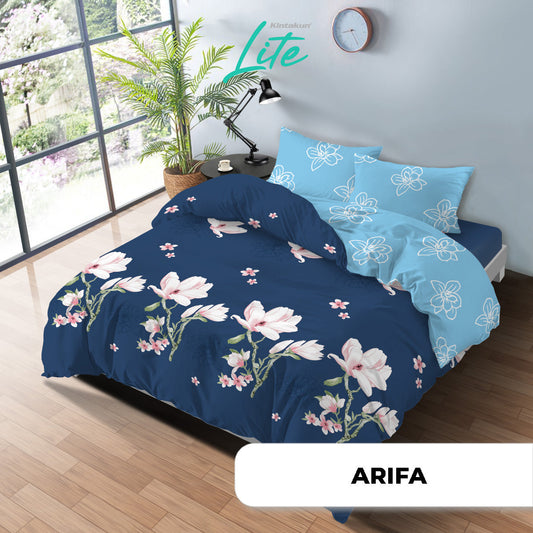 Kintakun Lite Bedcover Fitted Arifa Tinggi 20cm