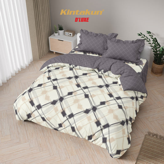 Kintakun Dluxe Bedcover Set Rumbai Artha Tinggi 39cm