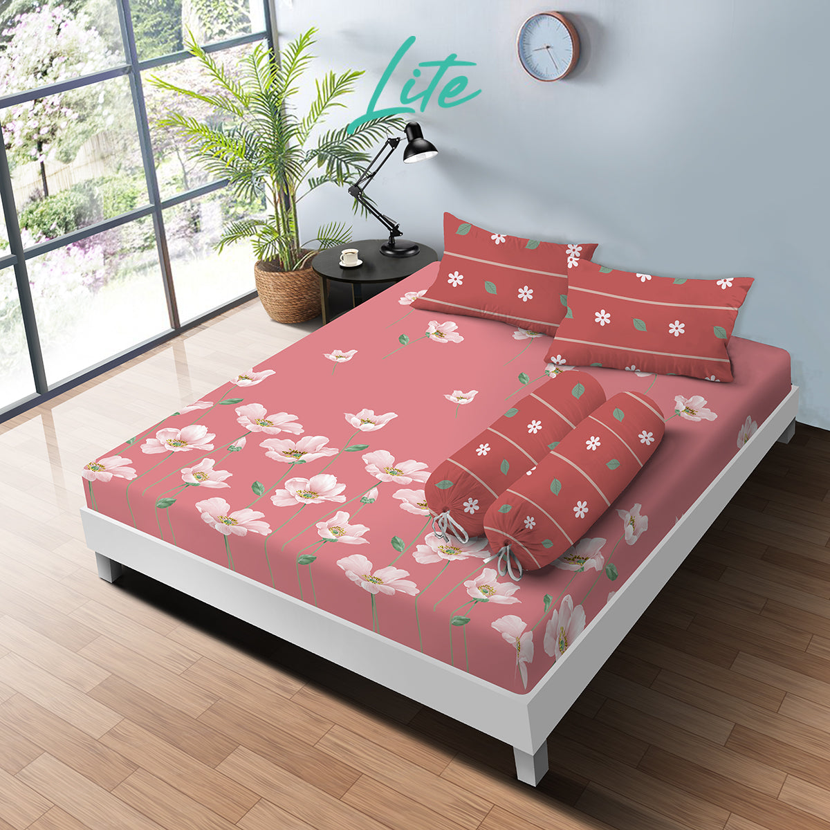 Kintakun Lite Sprei Set Fitted Aruna Tinggi 20cm