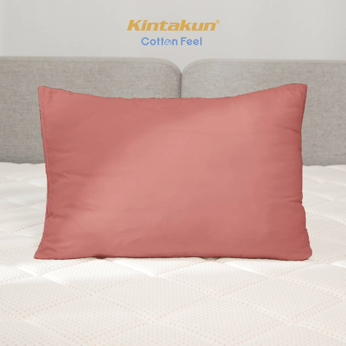 Kintakun Cotton Feel Mix & Match Sprei Pocket Varian Auburn Tinggi 30 cm