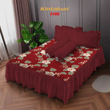 Kintakun DLUXE Sprei Set Rumbai Tinggi 39 cm Aini