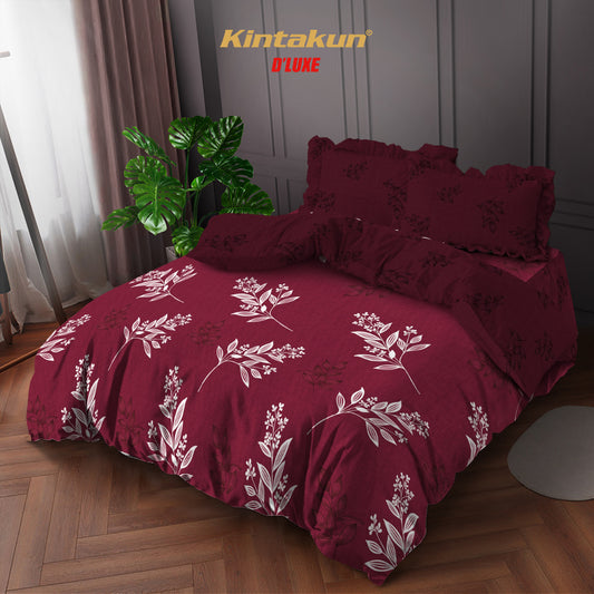 Kintakun DLUXE Bedcover Set Rumbai Alisa Tinggi 39 cm