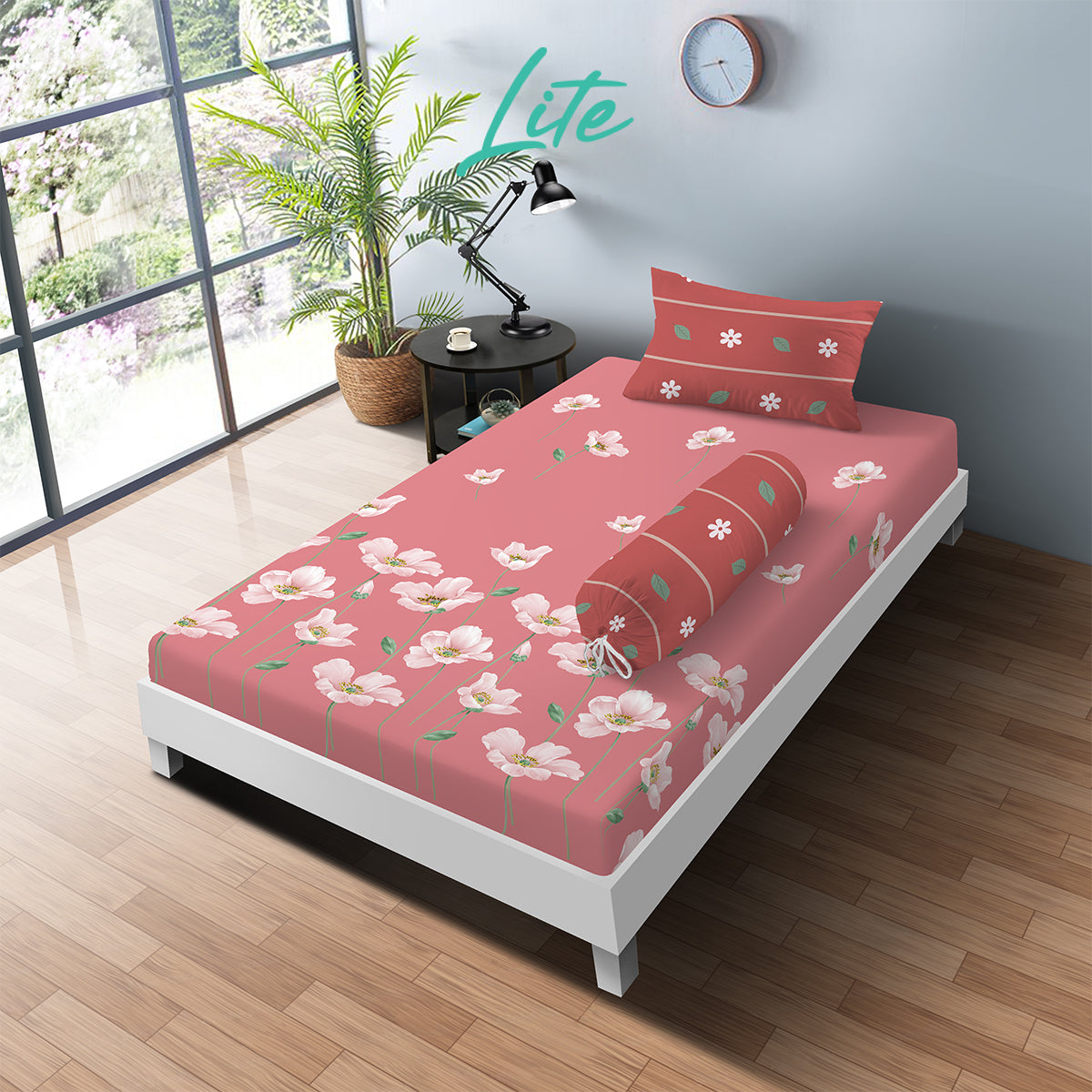 Kintakun Lite Sprei Set Fitted Aruna Tinggi 20cm