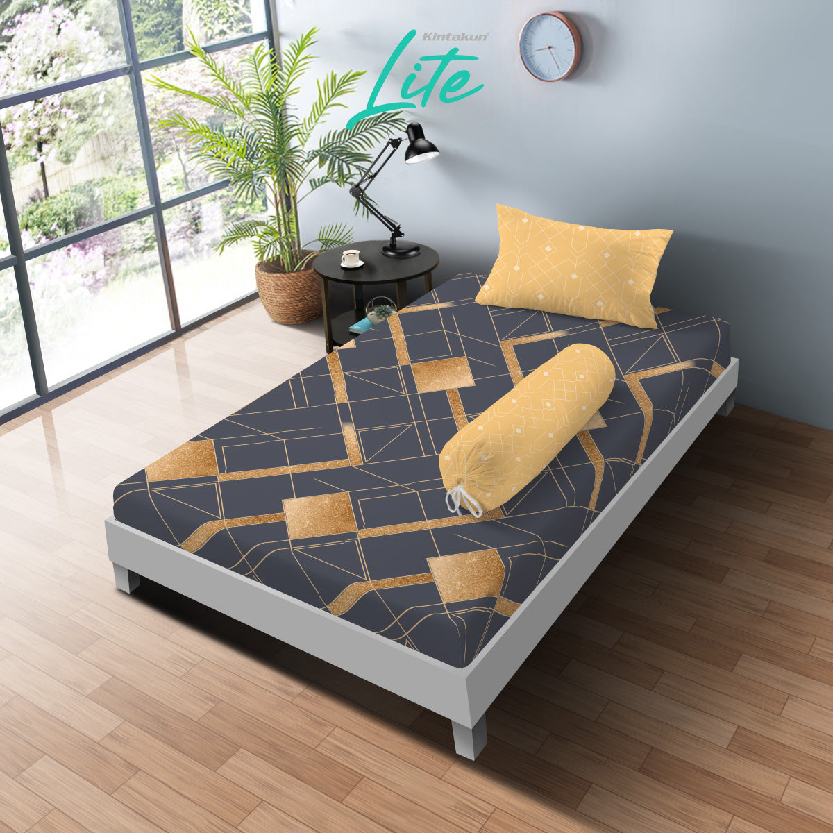 Kintakun Lite Sprei Fitted Bagas Tinggi 20cm