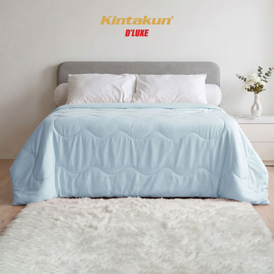 Kintakun DLUXE Snowy Blanket 150 x 200 Warna Ballad Blue