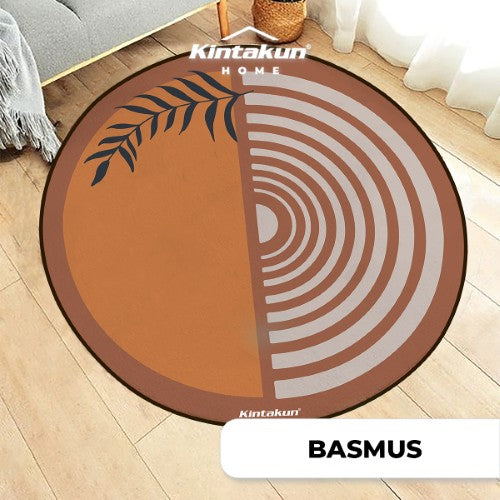 Karpet Print Lingkaran D 100 cm
