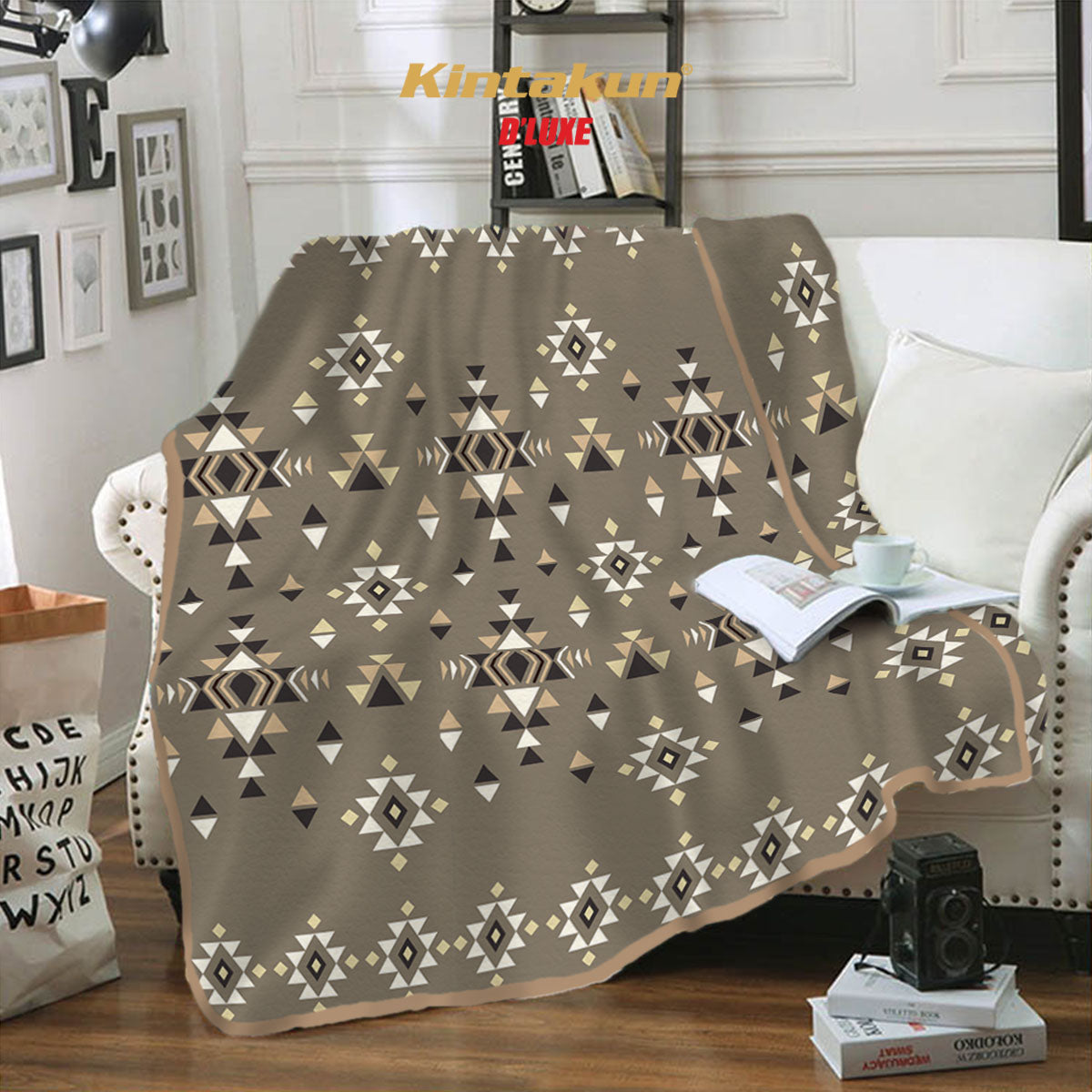 Kintakun Selimut Flannel Polyester 160 x 200 Varian Motif