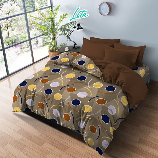 Kintakun Lite Bedcover Fitted Cerchio Tinggi 20cm