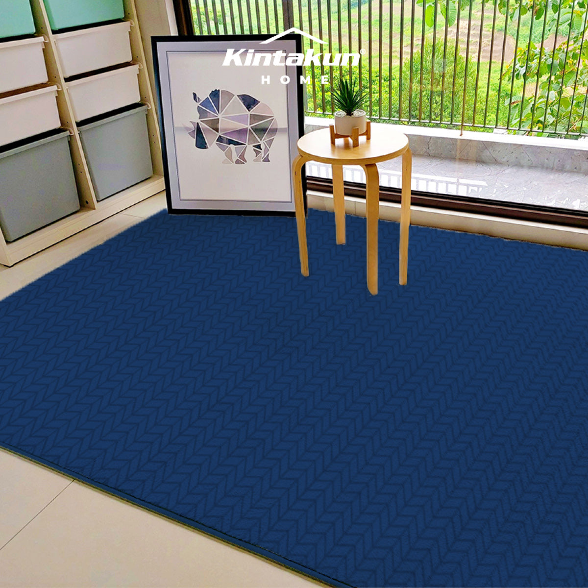 Kintakun Home Karpet Selimut Busa Jacquard 150 x 200 cm Bentley
