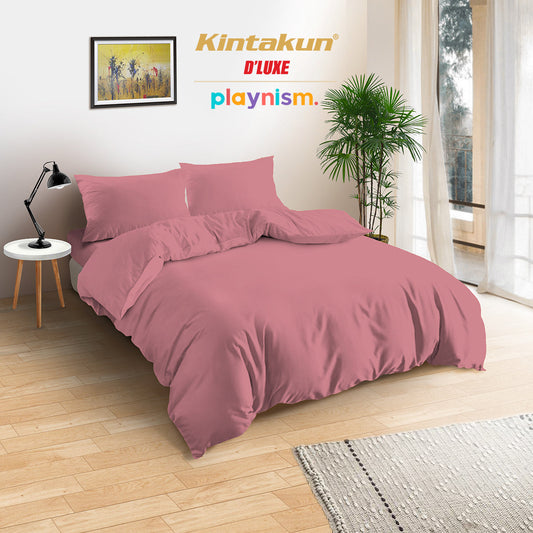 Dluxe Bedcover Set Fitted Polos Brandied Apricot