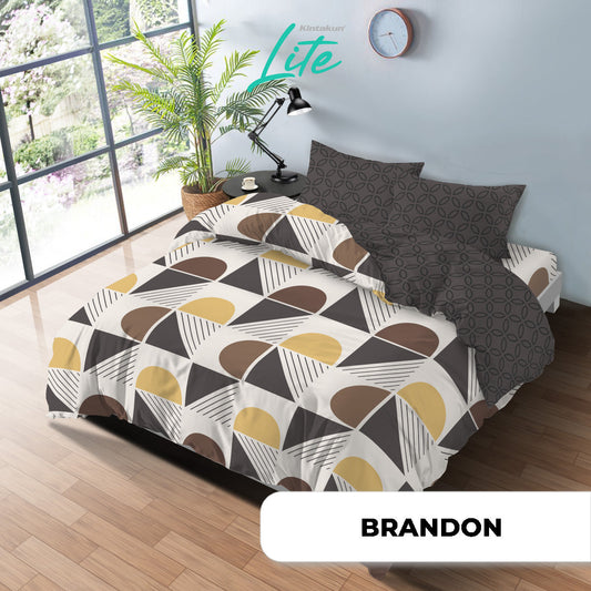Kintakun Lite Bedcover Fitted Brandon Tinggi 20cm