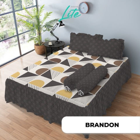 Kintakun Lite Sprei Rumbai Brandon Tinggi 20cm