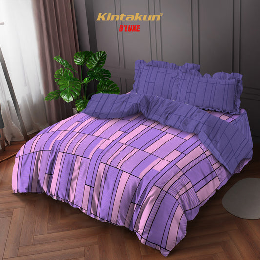 Kintakun DLUXE Bedcover Set Rumbai Bakula Tinggi 39 cm