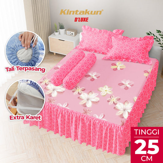 Kintakun Dluxe Sprei Rumbai Carmelia
