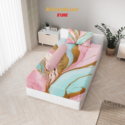 Kintakun Dluxe Sprei Set Fitted 25cm Celia