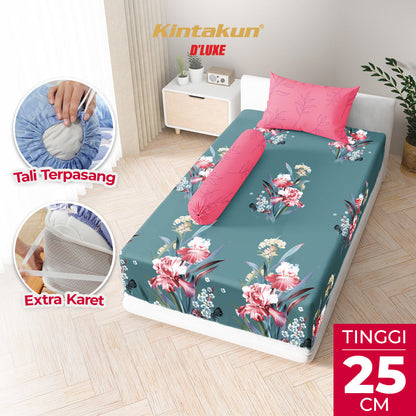 Kintakun Dluxe Sprei Fitted Cindy Tinggi 25cm
