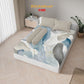 Kintakun Dluxe Sprei Set Fitted Digital Printing Motif Clare Tinggi 25 cm