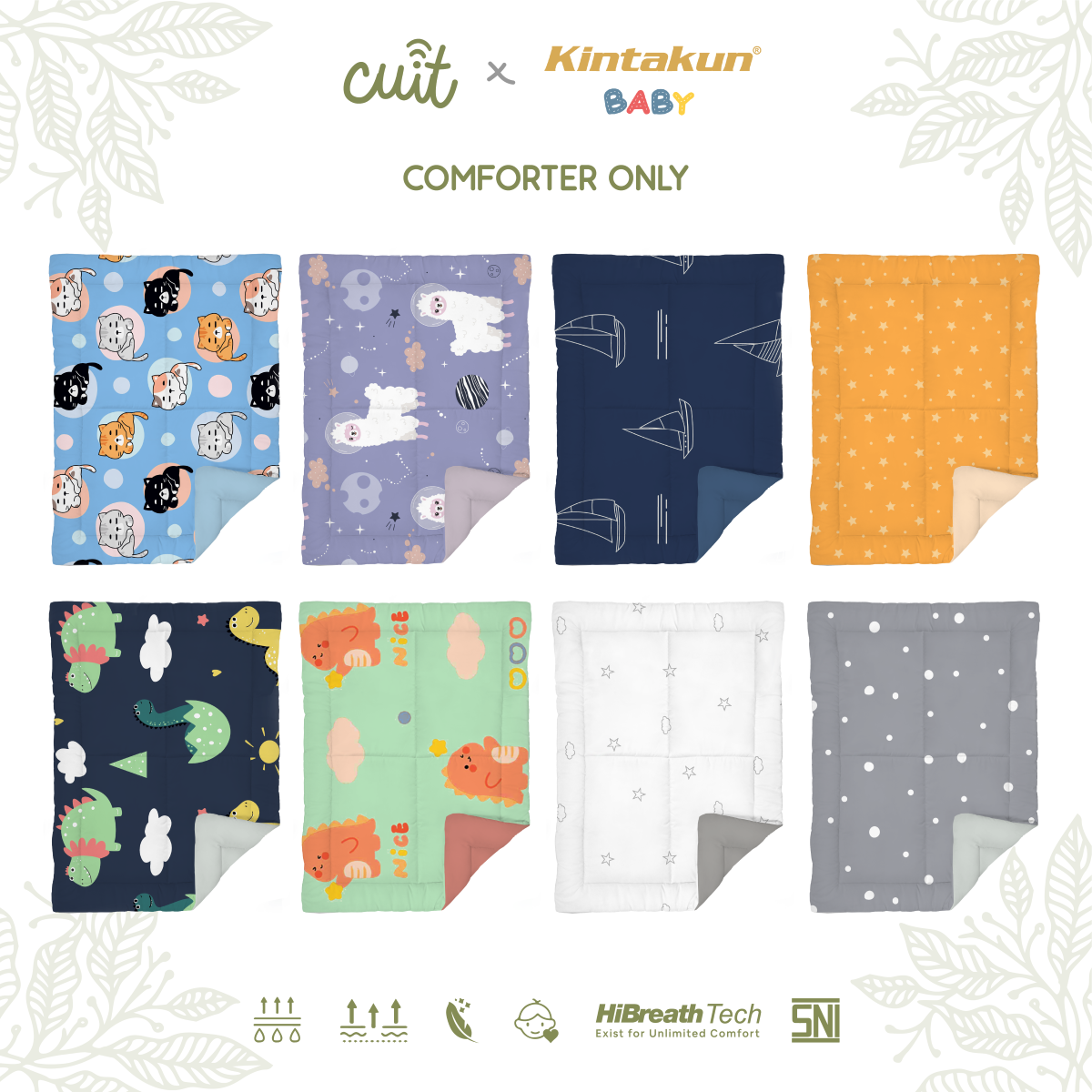 Kintakun Baby Comforter Selimut Bayi 75 x 100