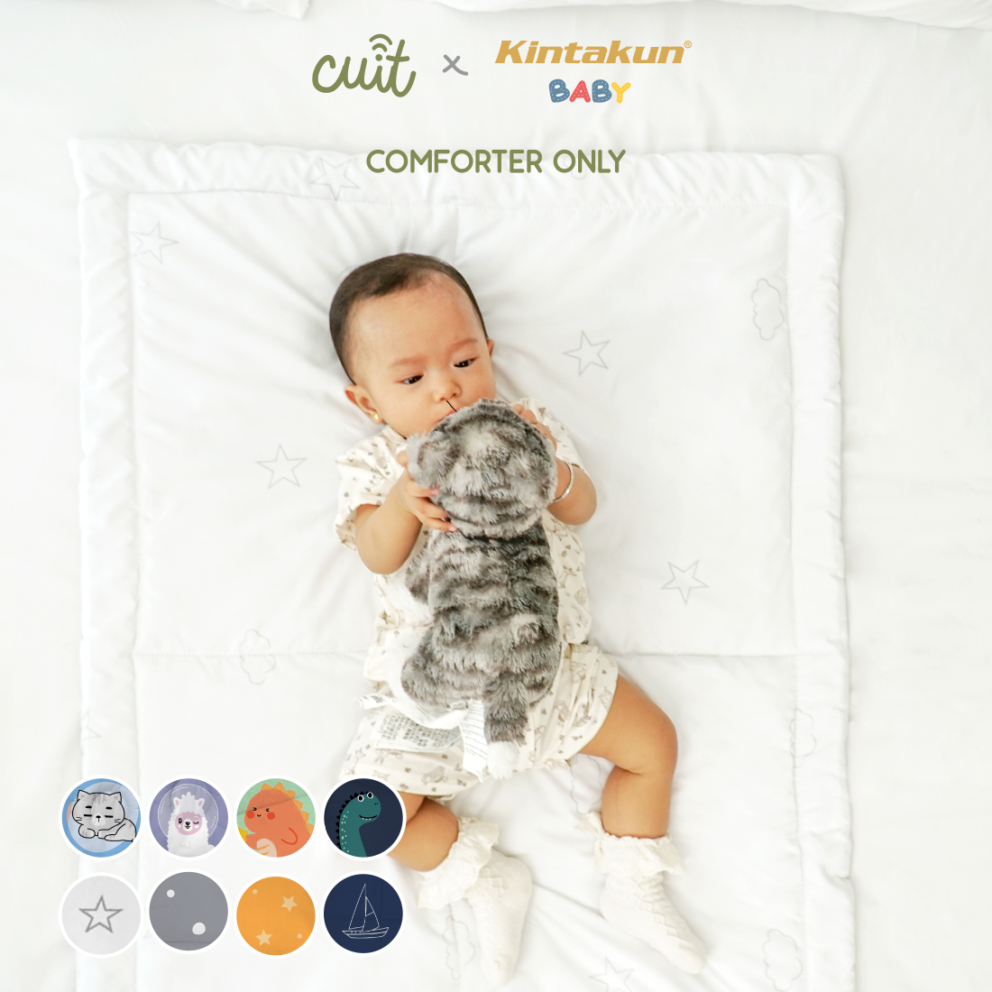 Kintakun Baby Comforter Selimut Bayi 75 x 100
