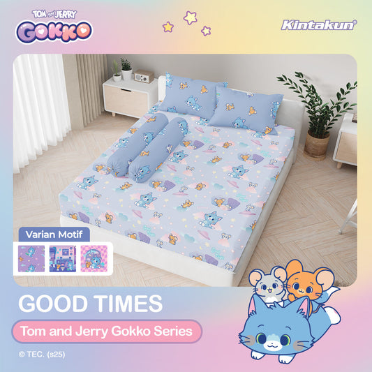 Kintakun Tom And Jerry Gokko Series Sprei Set Dluxe Microfiber 25 cm Good Times