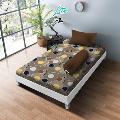 Kintakun Lite Sprei Set Fitted Cerchio Tinggi 20cm